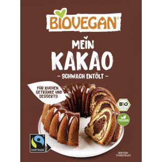 Kakao schwach entölt