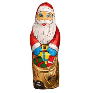 Vollmilch Weihnachtsmann in Stanniolpapier