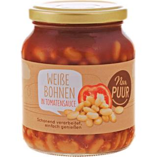 Weiße Bohnen in Tomatensauce 350g