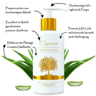 Aloe Vera Gel Elysius 195 ml